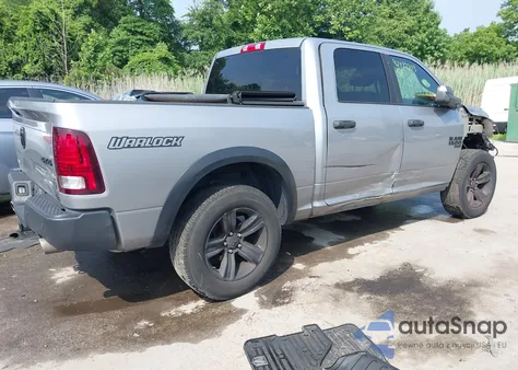 2021 Ram 1500 Classic Slt из США, поврежденный, VIN 1C6RR7LT1MS502657